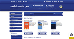 Desktop Screenshot of mediatorenshop.com